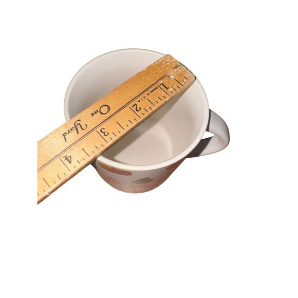 Fall Pumpkin Patterned Stoneware Mug By Spritz 4" Tall Dishwasher & Microwave Sa - Picture 3 of 4